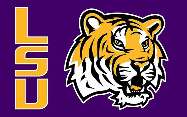 Lsu Tigers Flag 3x5 Ft