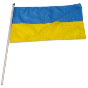 Ukraine Flag 12 inch by 18 inch