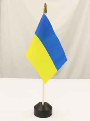 Ukraine Flag 4 inch by 6 inch