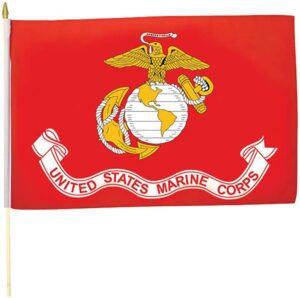 United States Marine Corps Flag 12x18 Inch