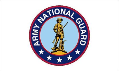 Army National Guard Seal Flag