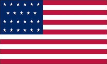 American USA 23 Stars Flag (1820-1822)
