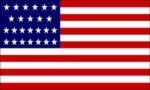 American Flag 25 Stars (1836-1837) 3x5 FT