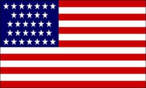 American USA 31 Stars Flag (1851-1858)