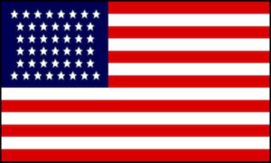 American USA 44 Stars Flag (1891-1896)