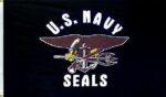 Navy Seals Black Flag 3x5 FT