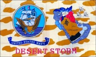 Navy Desert Storm Flag