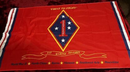1ST Marine Division Flag