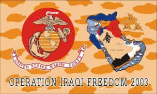 Marine Operation Iraqi Freedom Flag
