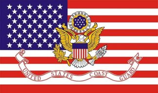 Coast Guard USA Flag