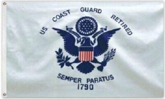 Coast Guard Retired Flag