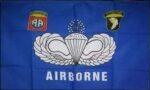 Airborne Blue Flag 3x5 FT