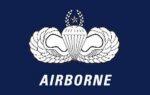 Airborne Navy Blue Flag 3x5 FT