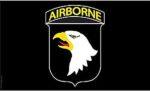 101st Airborne Black Flag 3x5 FT