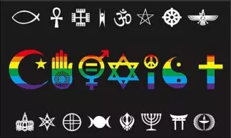 Rainbow Coexist Flag