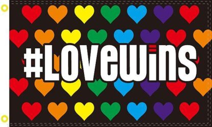 Rainbow Love Wins Flag