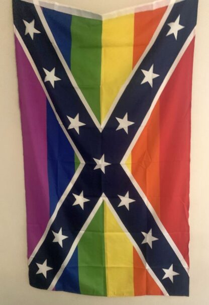 Rainbow Rebel Flag