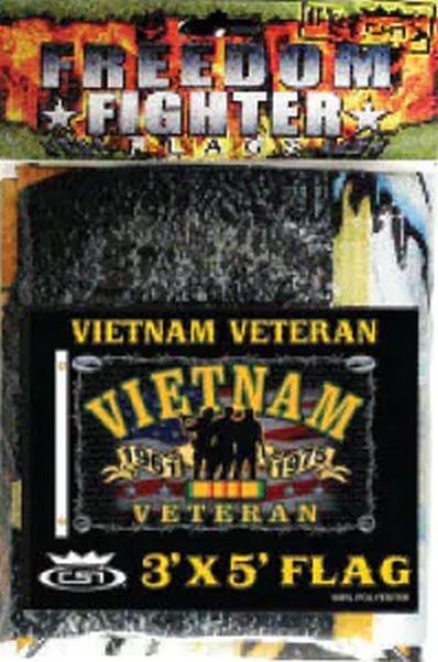 Vietnam Veteran 1961 to 1975 Flag