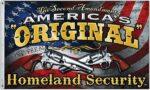 Guns Homeland Security Flag 3x5 FT