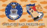 Air Force Iraqi Freedom Flag 3x5 FT