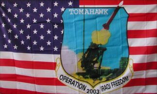 Tomahawk Operation Iraqi Freedom Flag