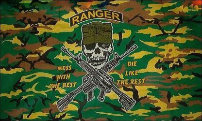 Ranger Mess With The Best Flag Camo