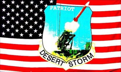 Desert Storm Patriot USA Flag