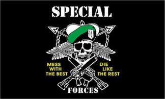 Special Forces Mess With The Best Flag