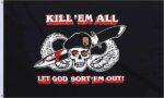 Special Forces Kill 'Em All Flag 3x5 FT