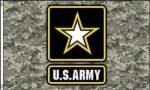 Army Star Camo Flag 3x5 FT