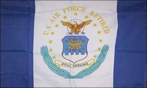 Air Force Retired Still Serving Flag