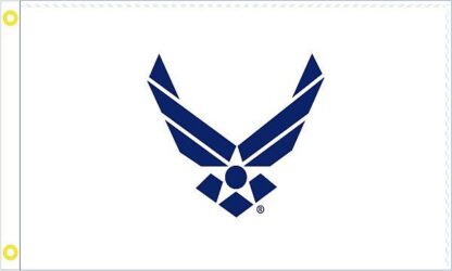 Air Force New Logo Flag White