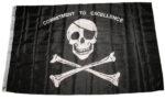 Pirate Commitment To Excellence Flag 3x5 FT