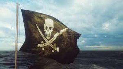 Jack Rackham Pirate Flag