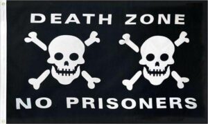 Death Zone Pirate Flag ("Death Zone No Prisoners")