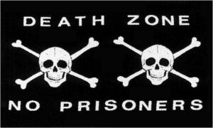 Death Zone Pirate Flag ("Death Zone No Prisoners")