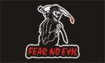 Fear No Evil Flag Black 3x5 FT