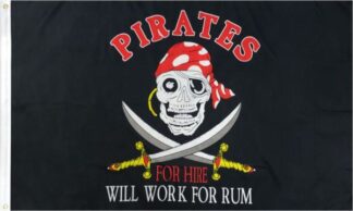 Pirates For Hire Flag