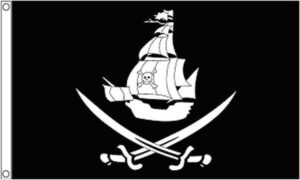 Pirate Ship Flag