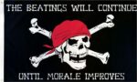 The Beating Will Continue Flag #3 3x5 FT