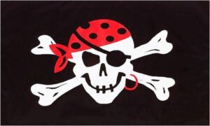 One-Eyed Jack Pirate Flag