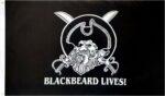 Blackbeard Lives Flag 3x5 FT