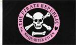 Pirate Republic Flag Pink 3x5 FT