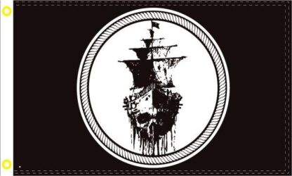 Pirate Ghost Ship Flag