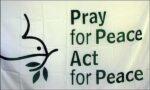 Pray For Peace Flag 3x5 FT