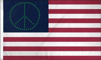 Peace Marijuana USA Flag