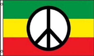 Peace Rasta Reggae Flag