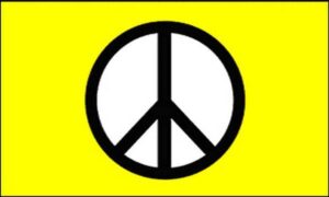 Peace Flag Yellow