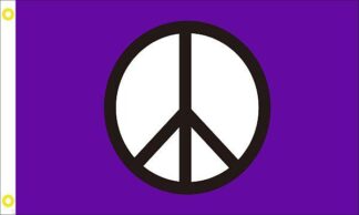 Peace Flag Purple