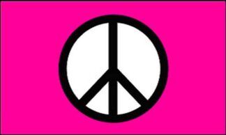 Peace Flag Pink